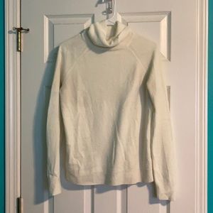 White turtle neck